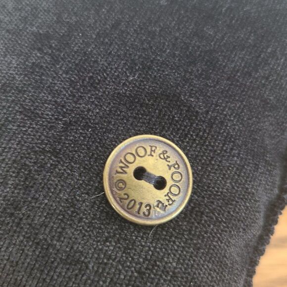 Woof & Poof Owl Décor Accent Pillow 2013 Collectible 9" Black Green - Picture 10 of 10